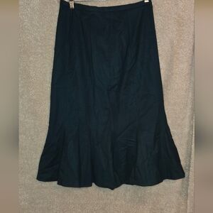Talbots Black Maxi Skirt